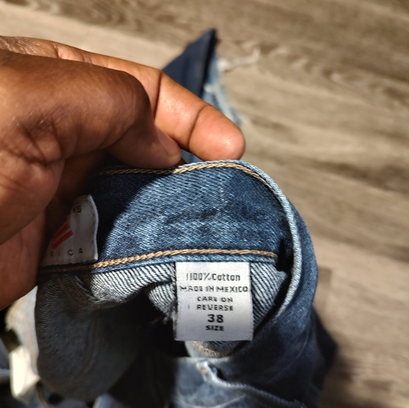 Perry Ellis Men's Blue Jeans Size 38 - Picture 12 of 12